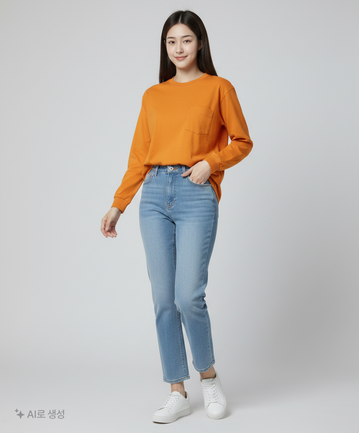 유니클로(UNIQLO) 긴소매 티셔츠 L