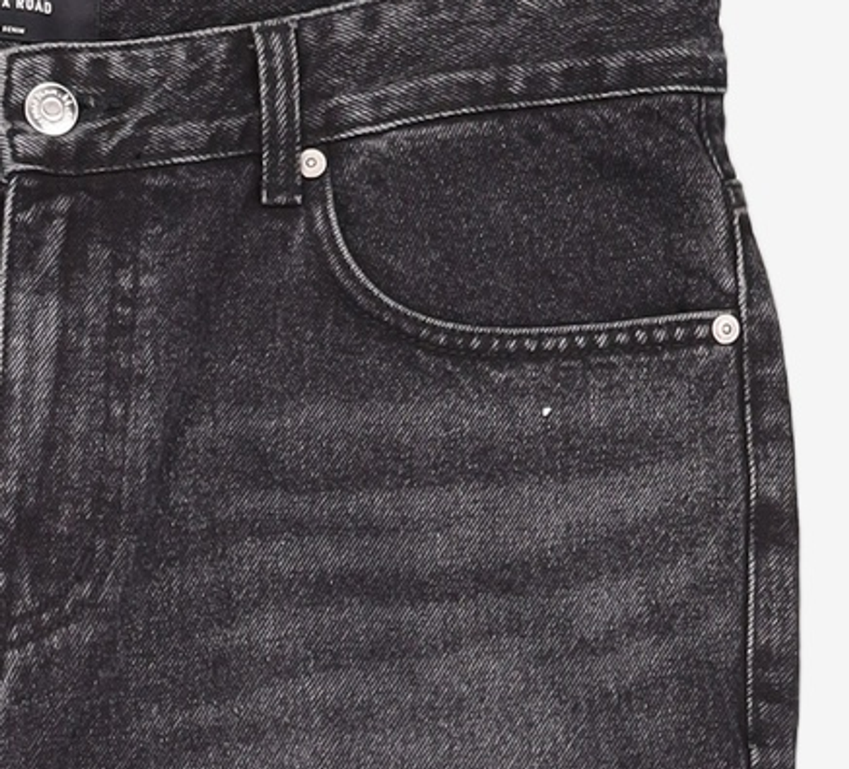 86로드(86ROAD) BLACK NORMAL CHIP / CROP TAPERED 34