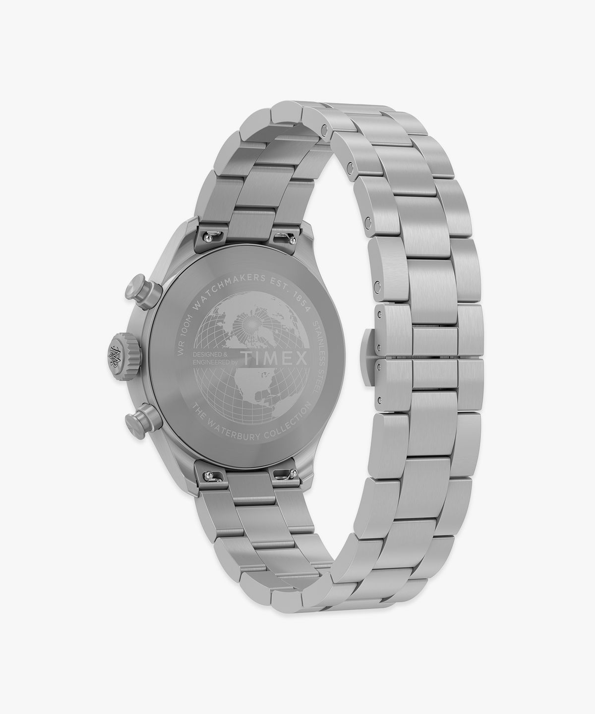 타이맥스(TIMEX) 워터베리 에이스 크로노그래프 메탈 남성시계 41mm
