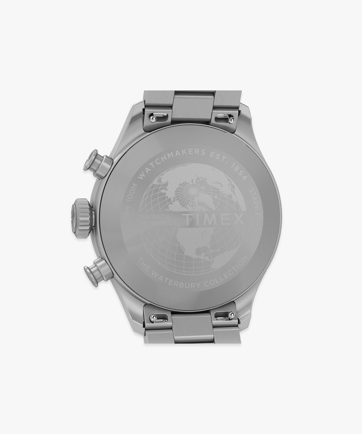 타이맥스(TIMEX) 워터베리 에이스 크로노그래프 메탈 남성시계 41mm