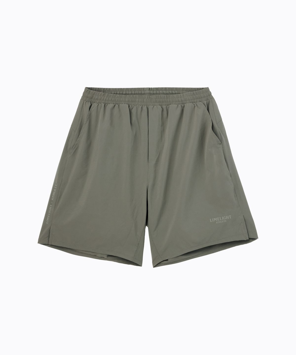 라임라잇 어패럴(LIMELIGHT APPAREL) 애슬릿 스몰 로고 라이너 쇼츠 (세이지/세이지)