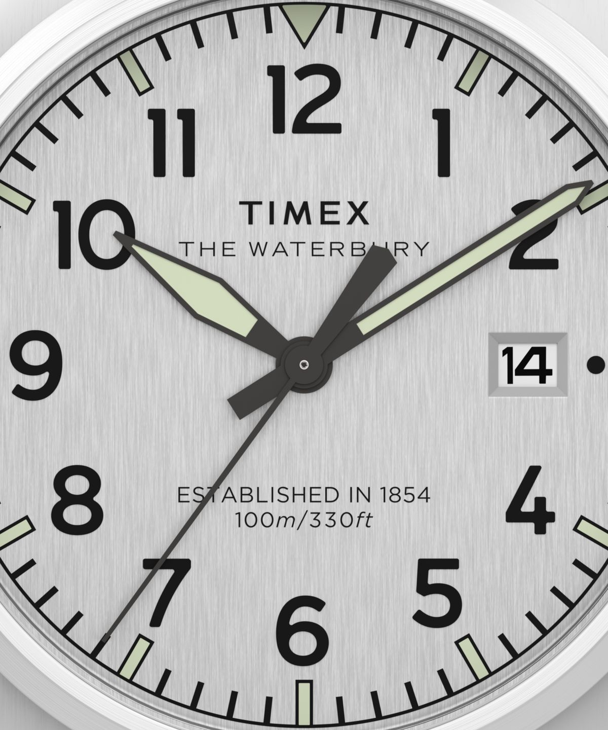 타이맥스(TIMEX) 워터베리 에이스 스테인리스 스틸 브레이슬릿 워치 41mm