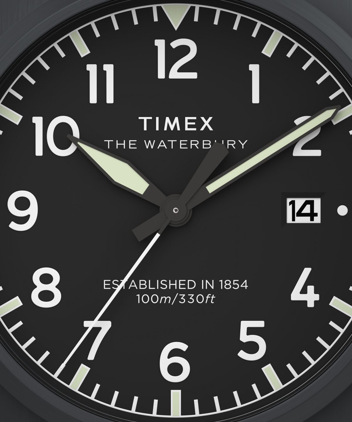 타이맥스(TIMEX) 워터베리 에이스 가죽스트랩 블랙워치 41mm