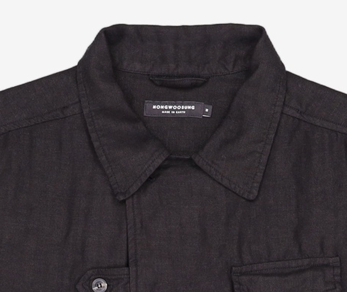 홍우성(HONGWOOSUNG) UNIFORM SHIRTS_BLACK M