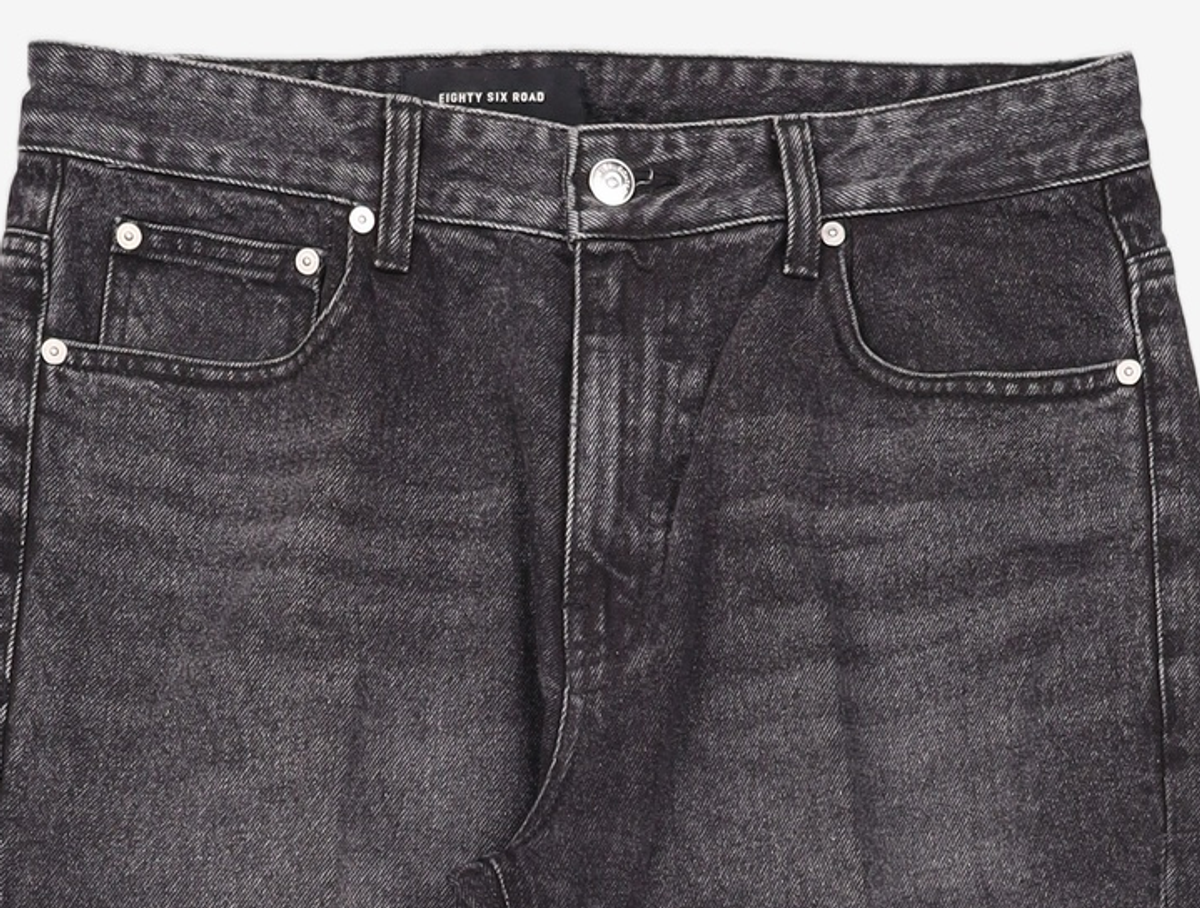 86로드(86ROAD) BLACK NORMAL CHIP / CROP TAPERED 32
