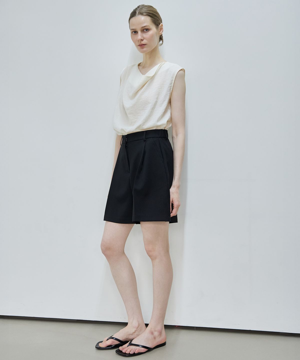 누토프(NUTOFFE) Serif Pants_Black