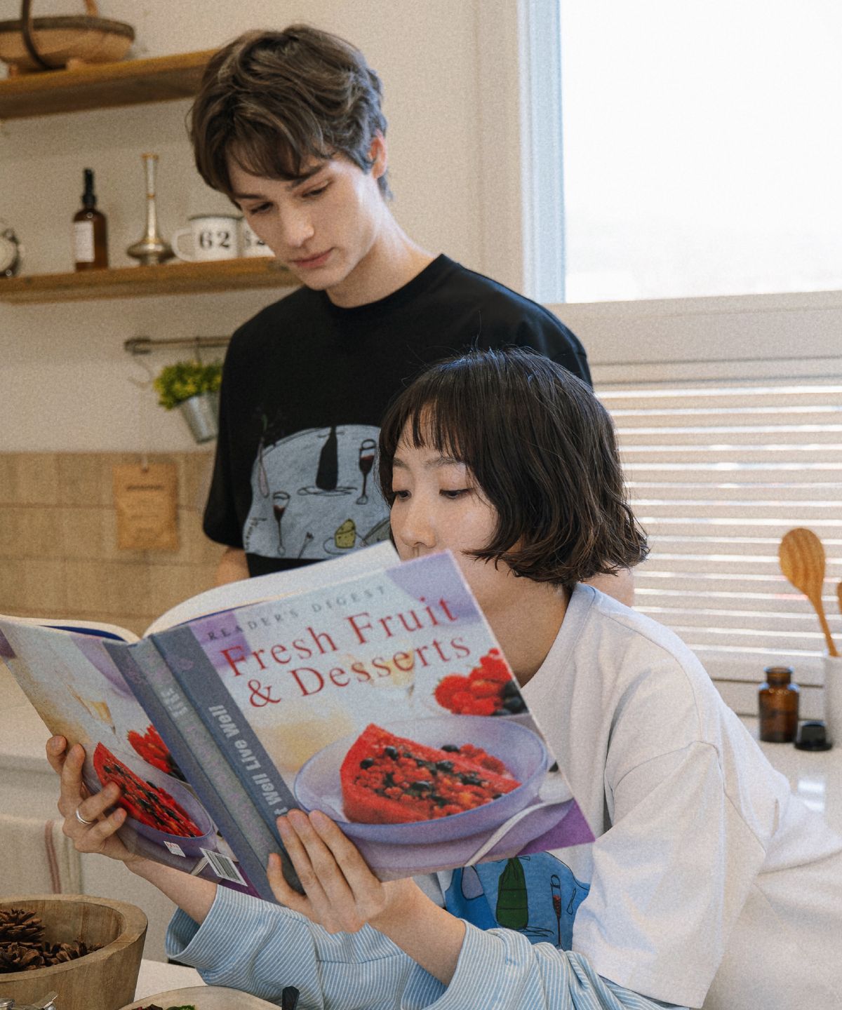 른넷(LEUNNET) 라스트 와인 티셔츠 (Last Wine T-shirts) / White