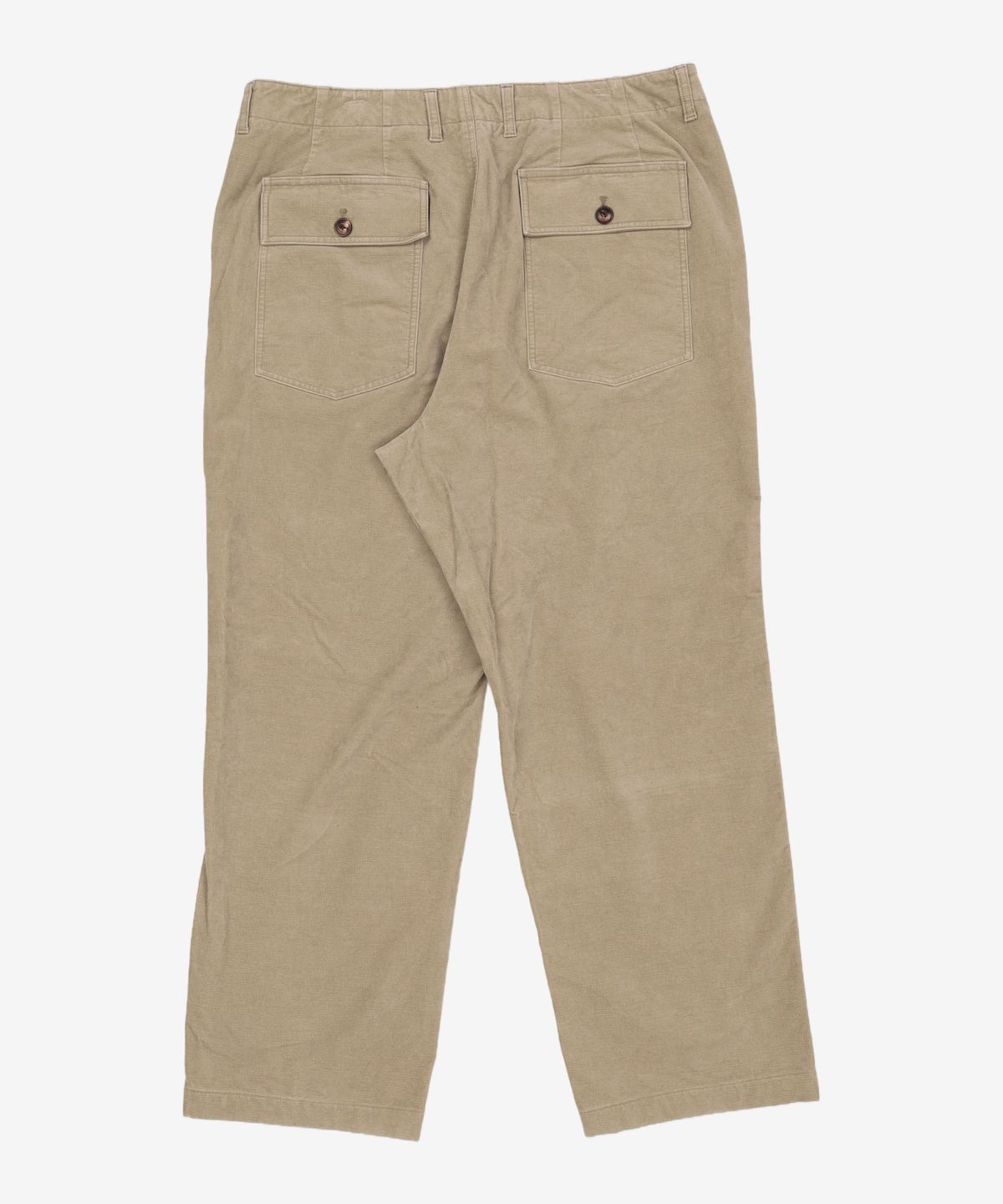시프트지(SHIFT.G) Semi Wide Big Twill Fatigue Pants  Khaki 92