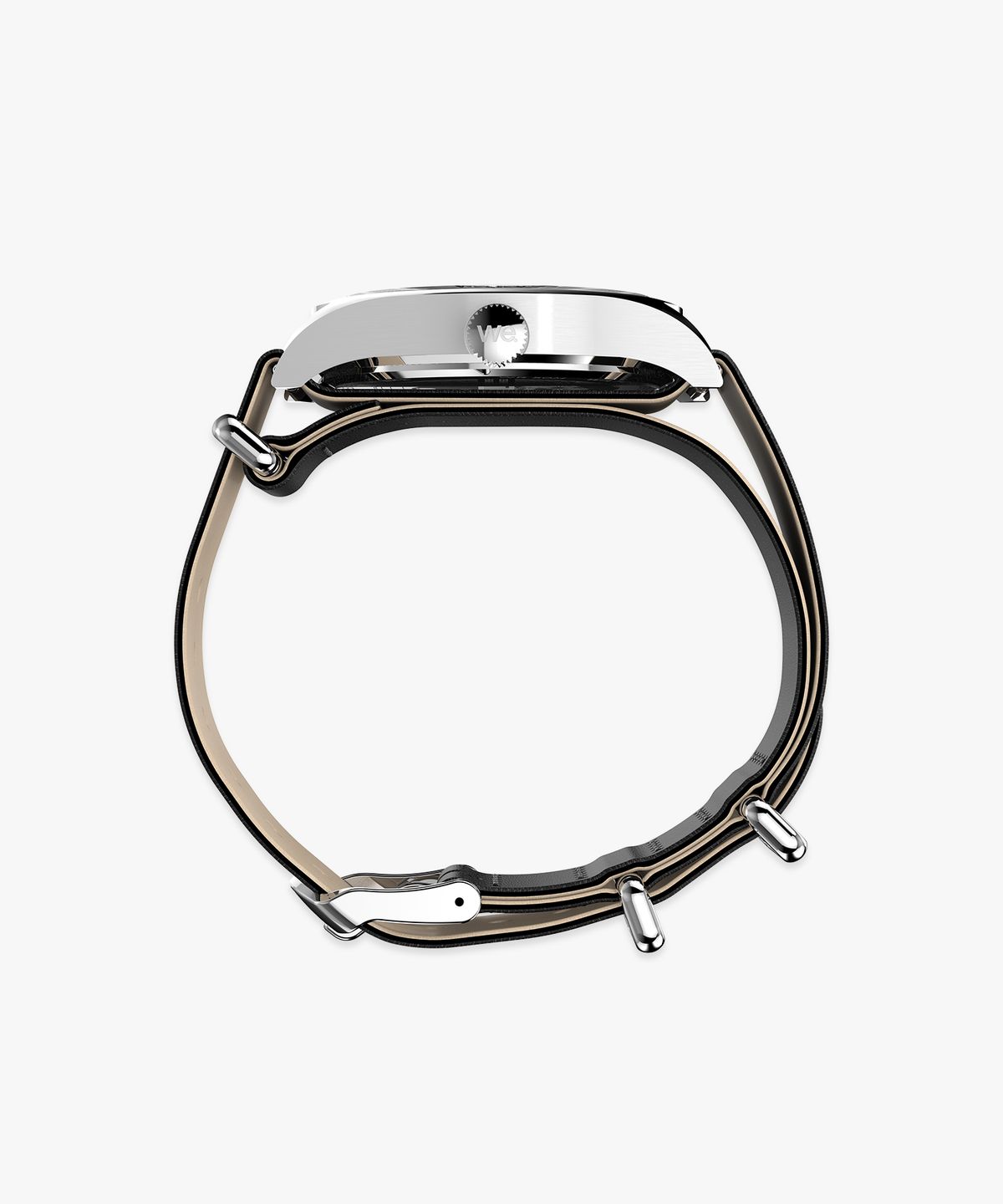 타이맥스(TIMEX) 위켄더 뉴잉글랜드 쓰리핸즈 블랙 가죽시계 39mm
