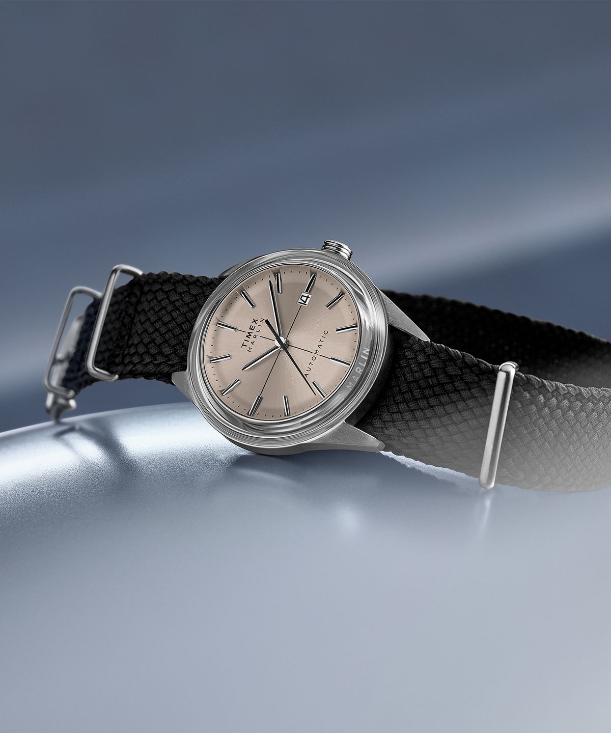 타이맥스(TIMEX) 멀린 젯 오토매틱 셀프와인딩 아날로그 손목시계 38mm