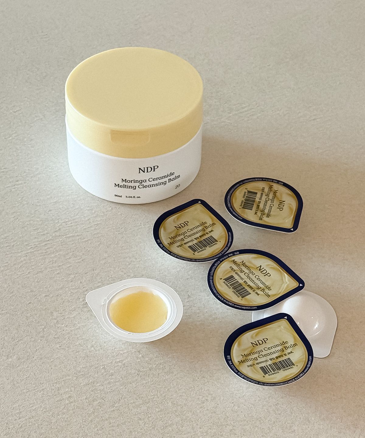 엔디피(NDP) 모링가 세라마이드 멜팅 클렌징밤 트래블키트 (3ml X 12개)
