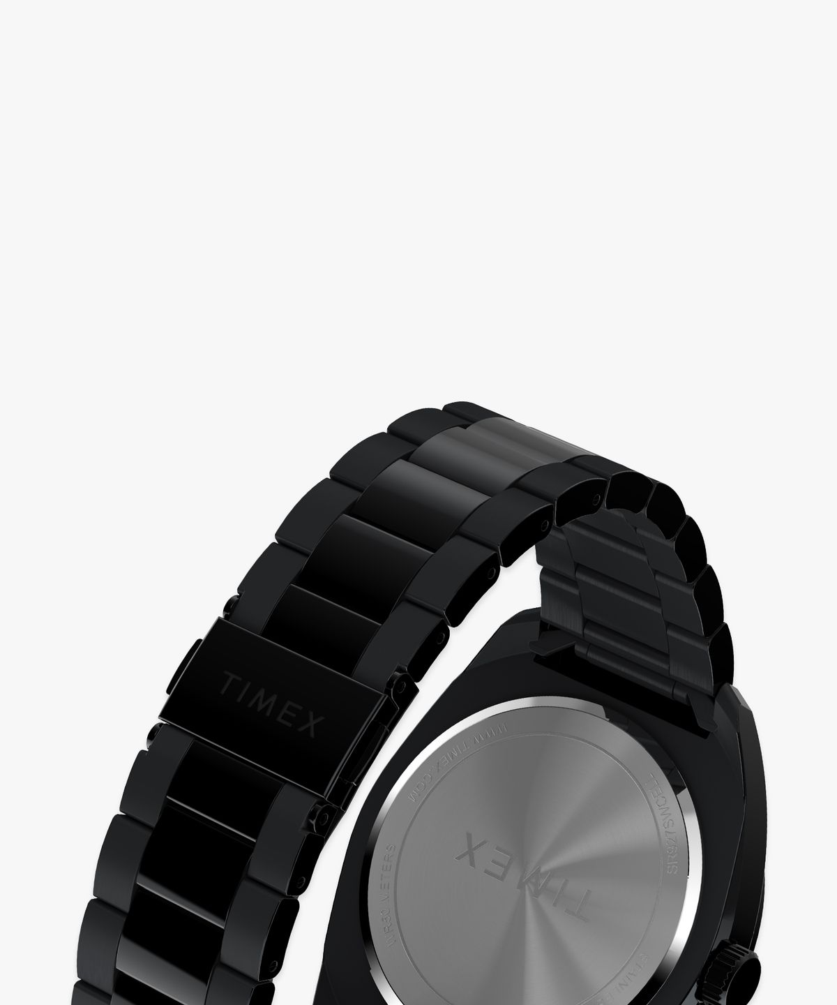 타이맥스(TIMEX) 웨스턴 다기능 무브먼트 올블랙 남자손목시계 45mm