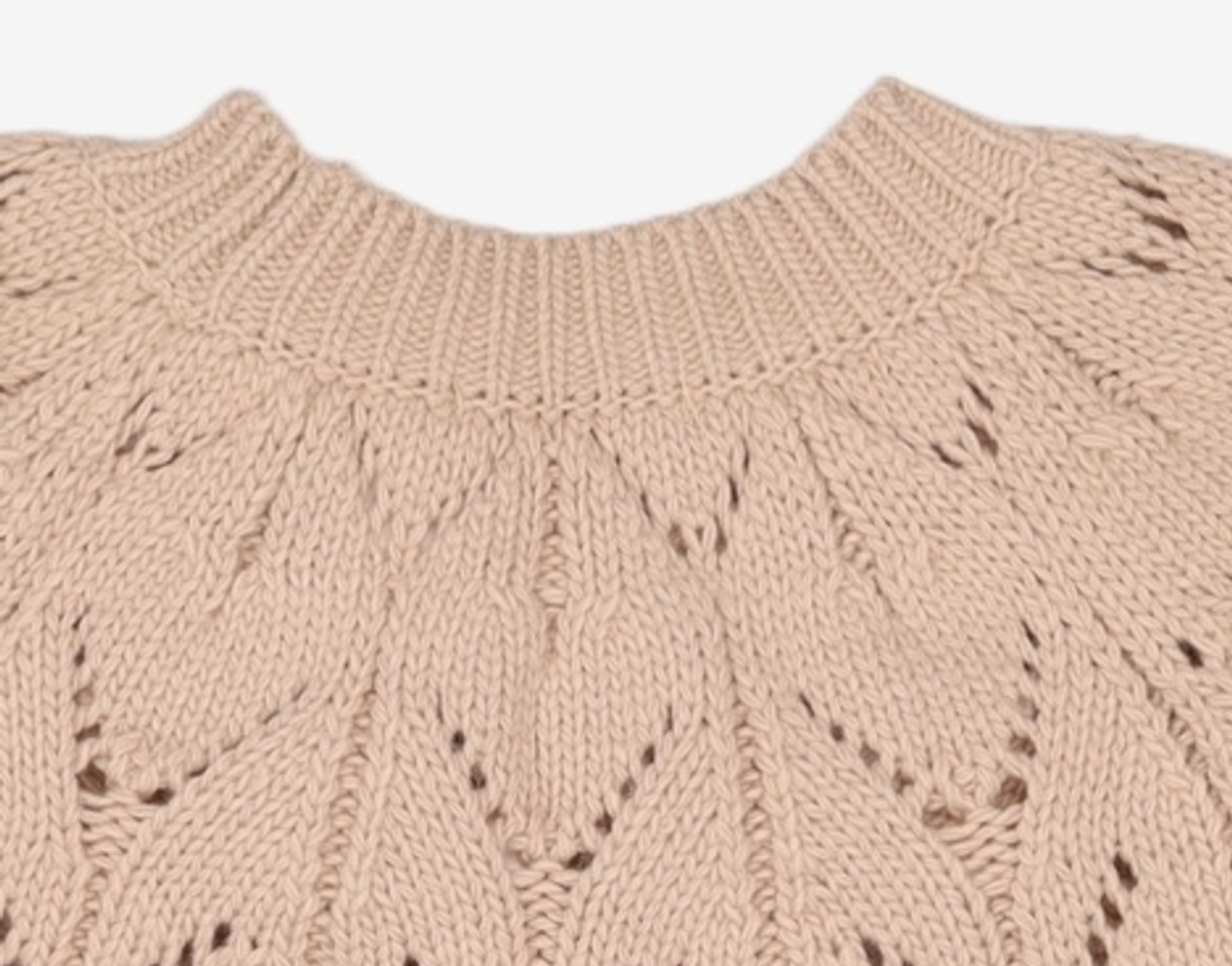 미쏘(MIXXO) 조직변형 폼폼이 스웨터 MIWKABV74T S