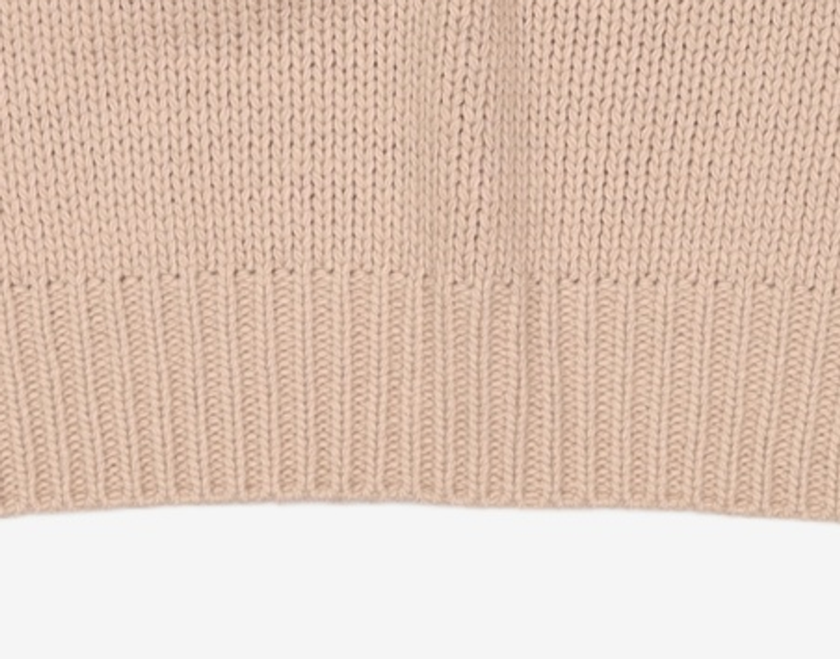 미쏘(MIXXO) 조직변형 폼폼이 스웨터 MIWKABV74T S