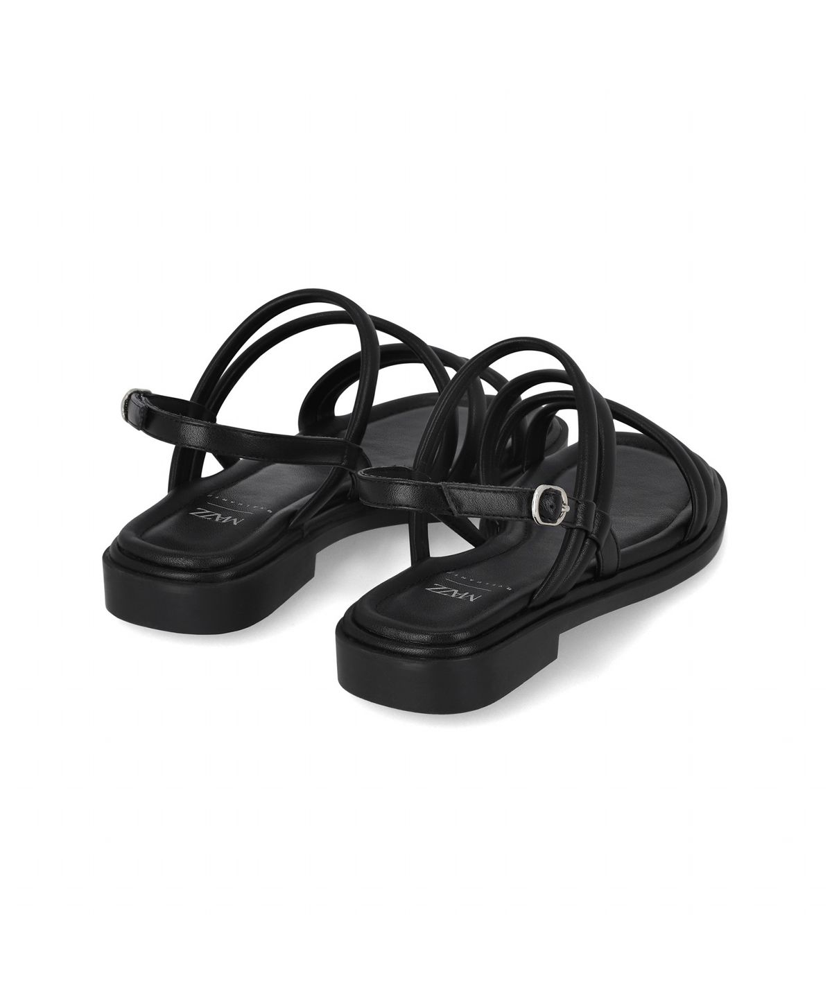 엘칸토(ELCANTO) 마쯔 여성 볼륨 스트랩 플랫 샌들 2cm LCWW58M626