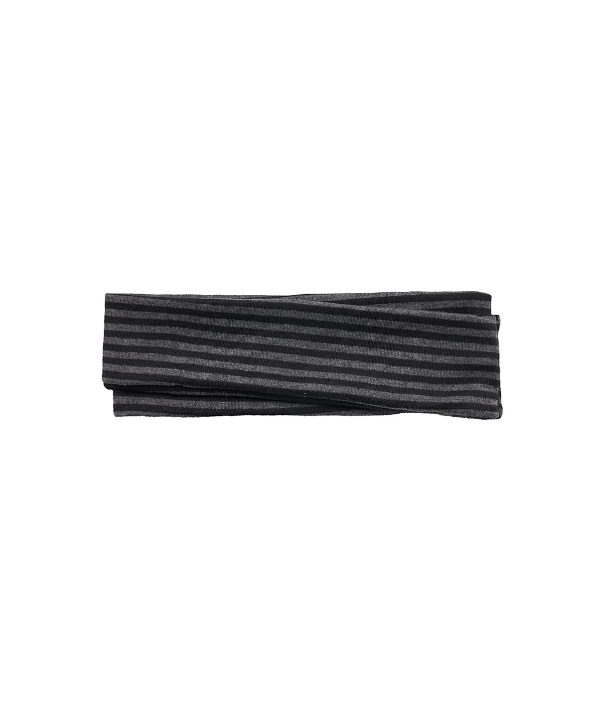 로타입(ROUGHTYPE) Double Stripe Hairband - Black