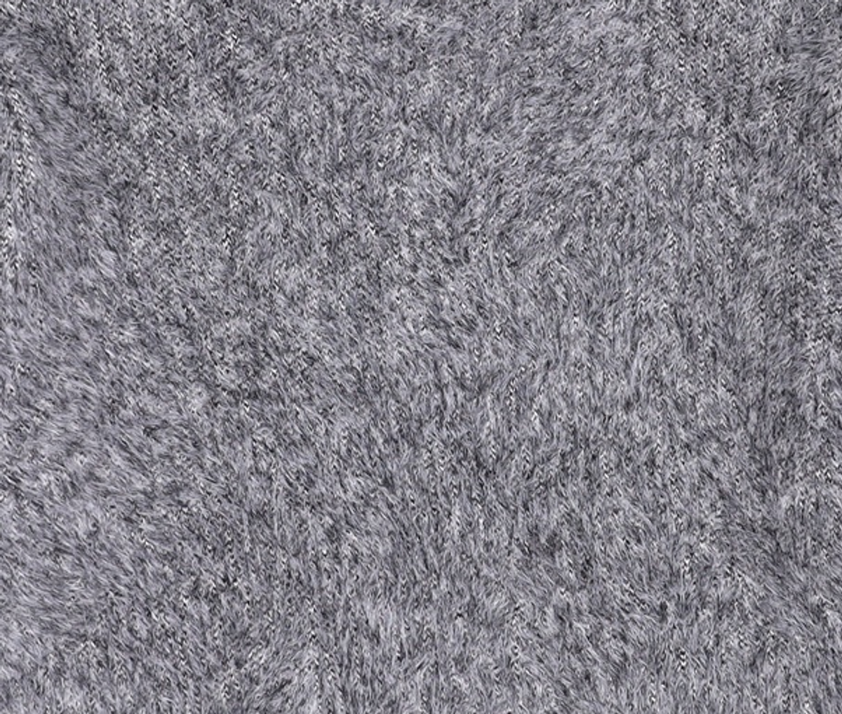 노매뉴얼(NOMANUAL) (시그니처종료)CROPPED HAIRY KNIT - 5 COLOR M