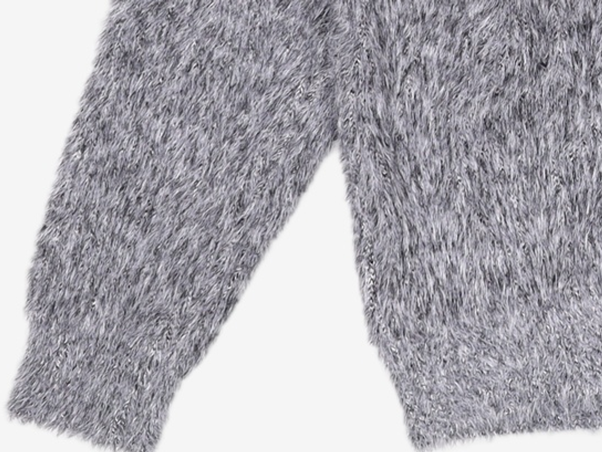 노매뉴얼(NOMANUAL) (시그니처종료)CROPPED HAIRY KNIT - 5 COLOR M