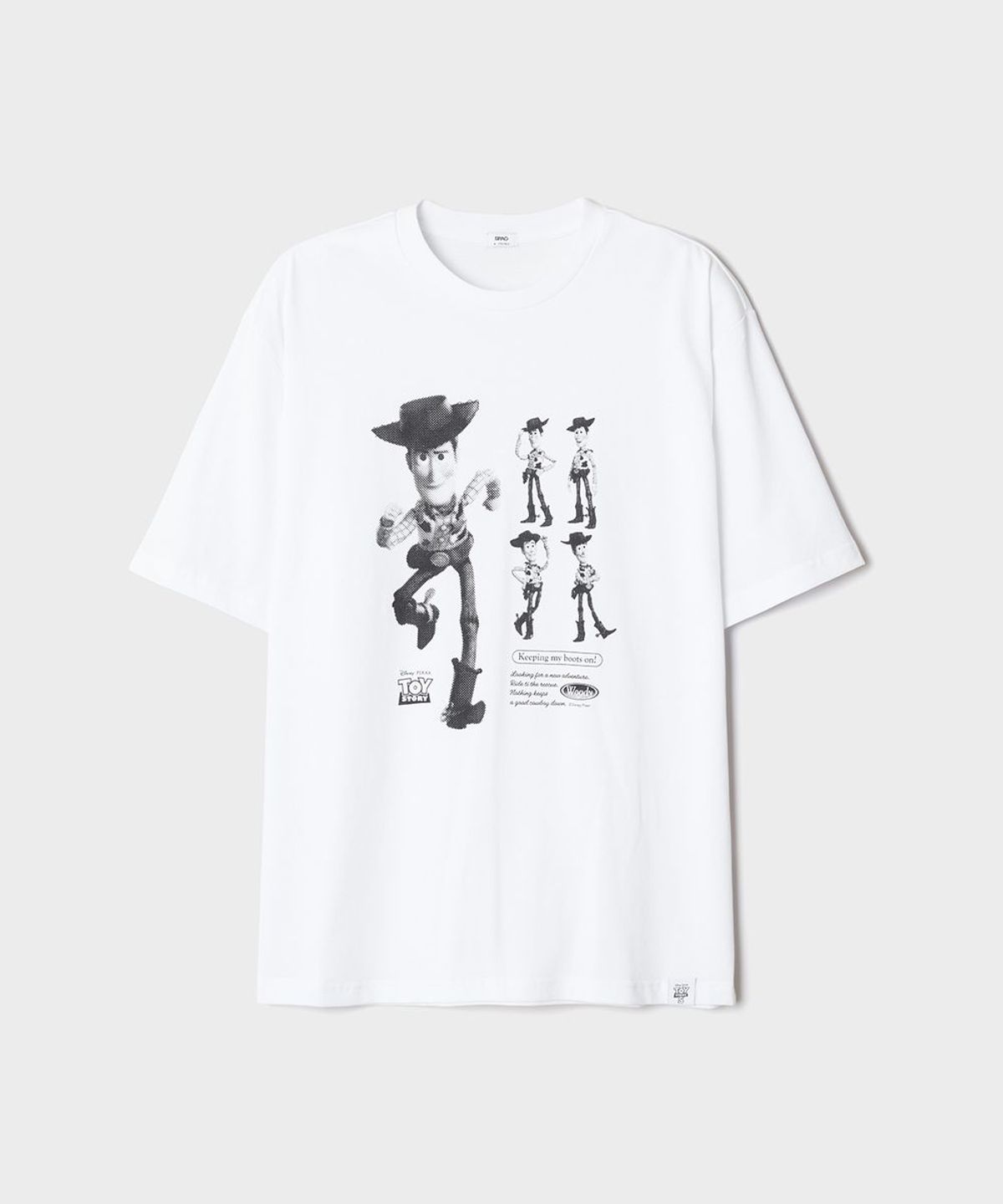 스파오(SPAO) [토이스토리] 반팔 티셔츠(White)_SPRLG37U27