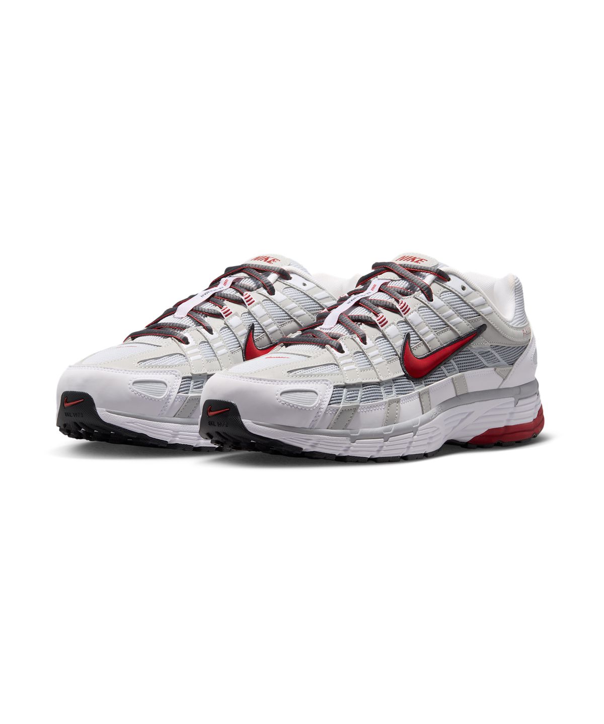 나이키(NIKE) P-6000 M - 화이트:퓨어 플래티넘:울프 그레이:듄 레드 / IR5279-100