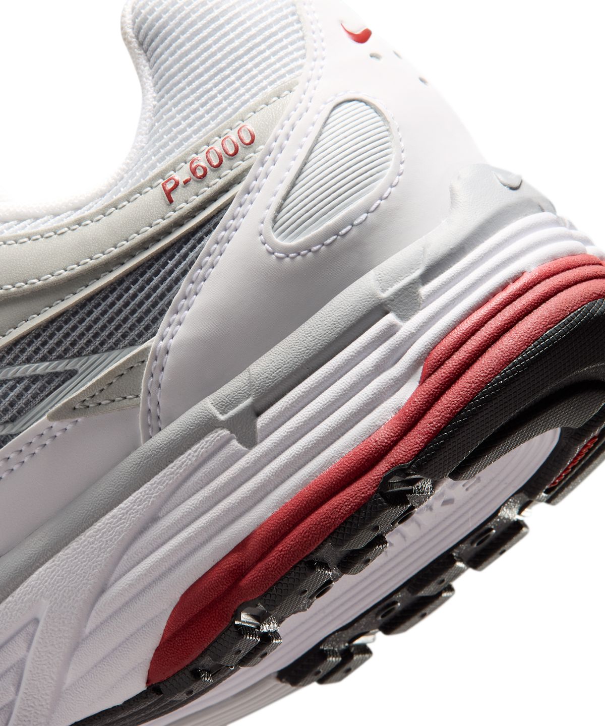 나이키(NIKE) P-6000 M - 화이트:퓨어 플래티넘:울프 그레이:듄 레드 / IR5279-100