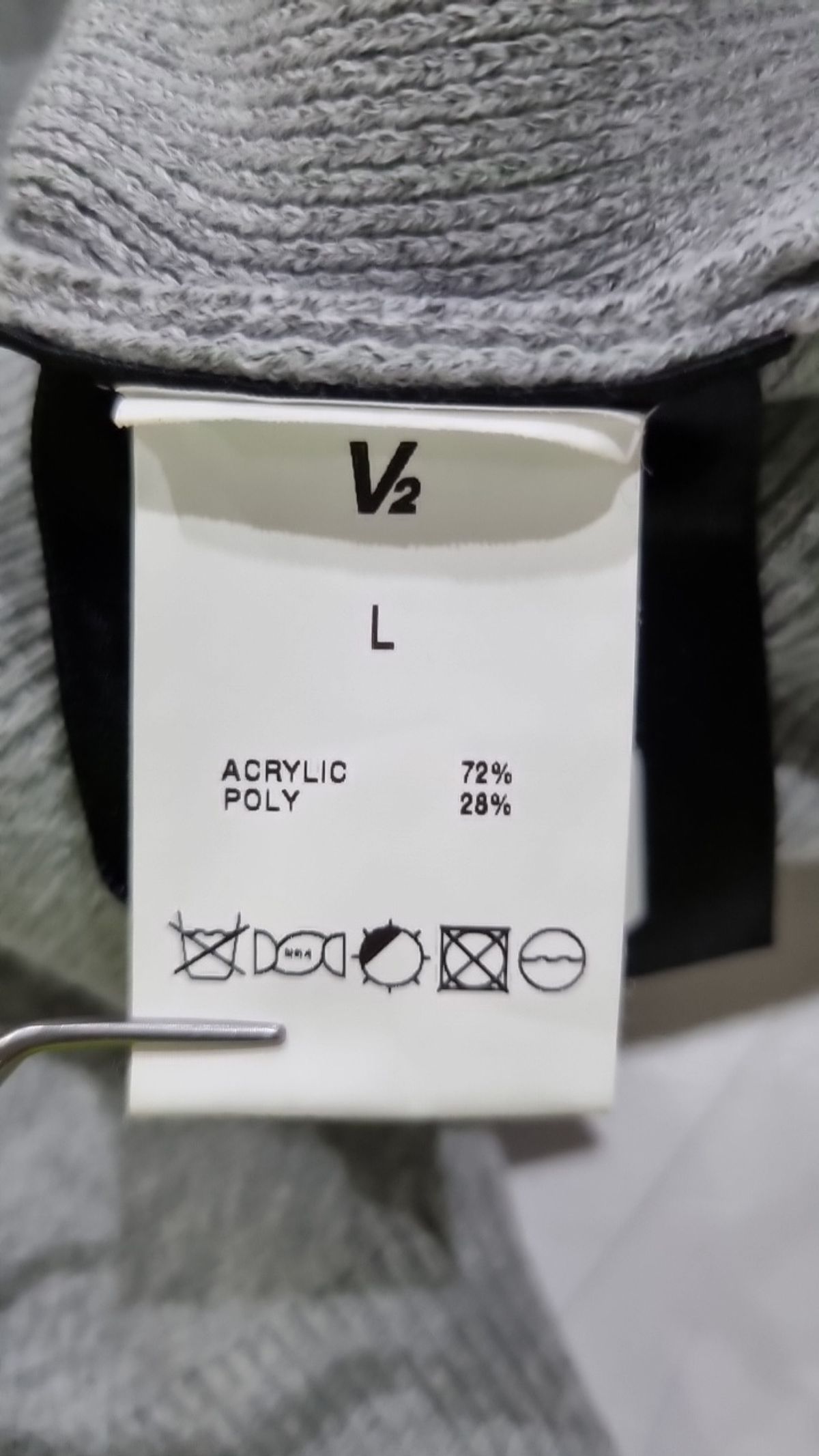 브이투(VTWO) 후드 티셔츠 L