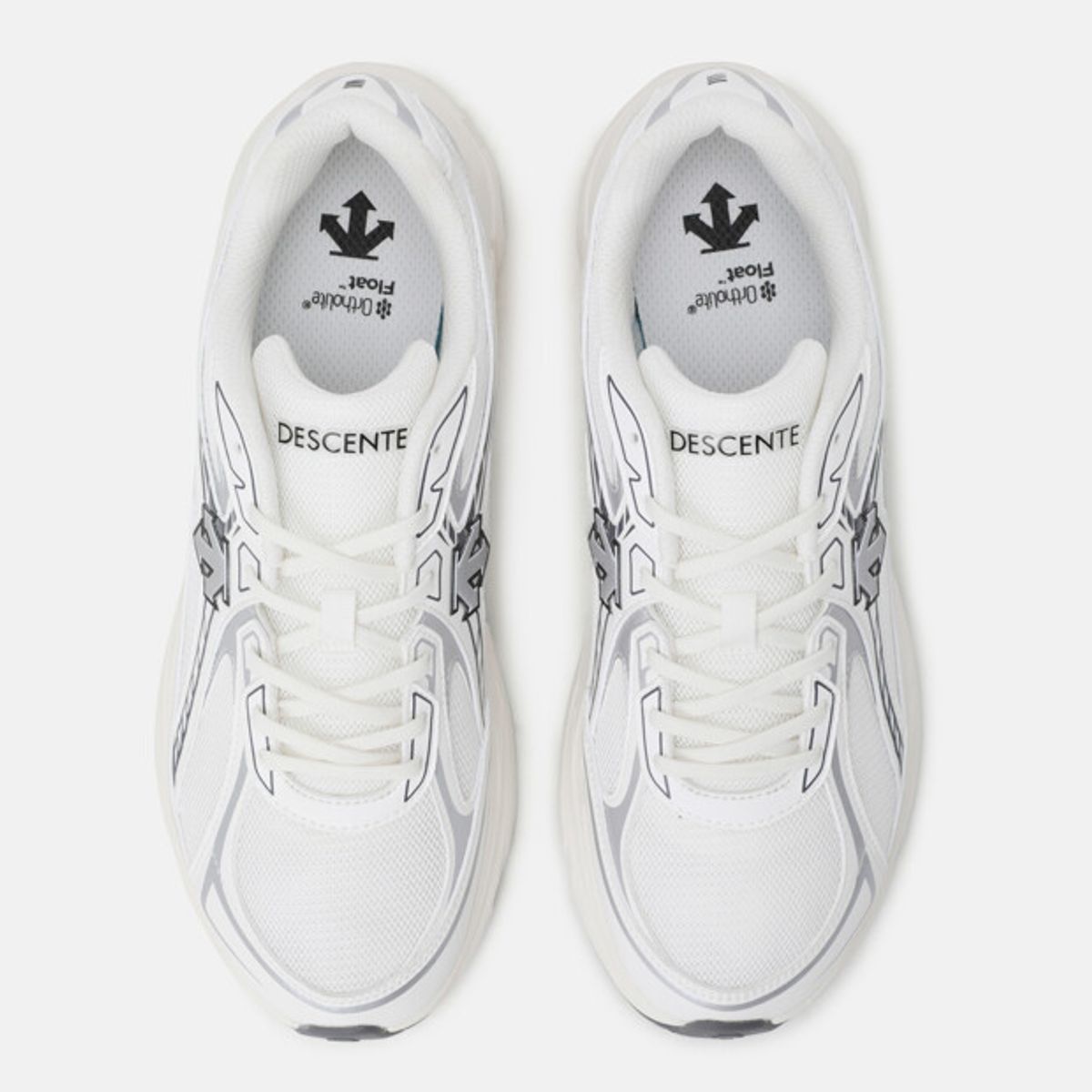 데상트(DESCENTE) 디마라톤 V3 블랙 화이트 SR323LCR75