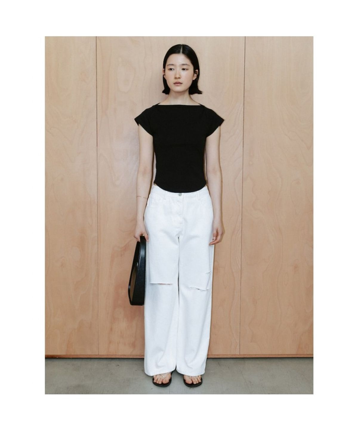 디애퍼처(THE APERTURE) Senago Top  Black (TA6442A045)