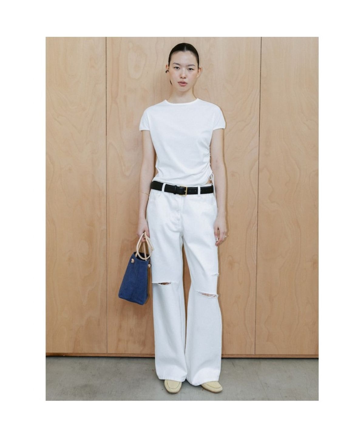 디애퍼처(THE APERTURE) Senago String Top  White (TA6442A031)