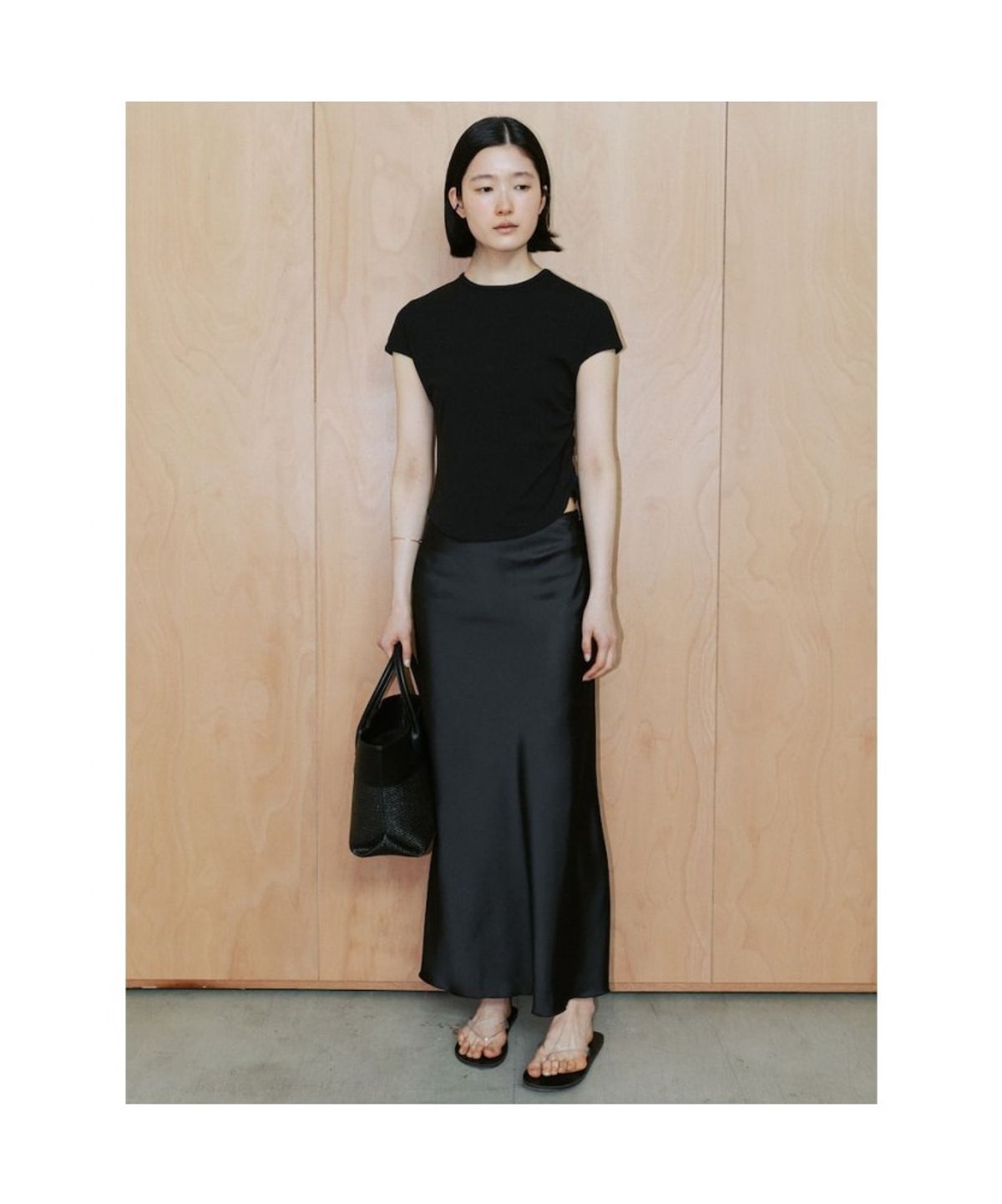 디애퍼처(THE APERTURE) Senago String Top  Black (TA6442A035)