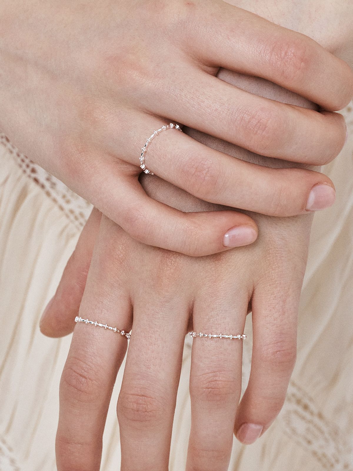 헤이(HEI) [sv925] forsythia flower guard ring