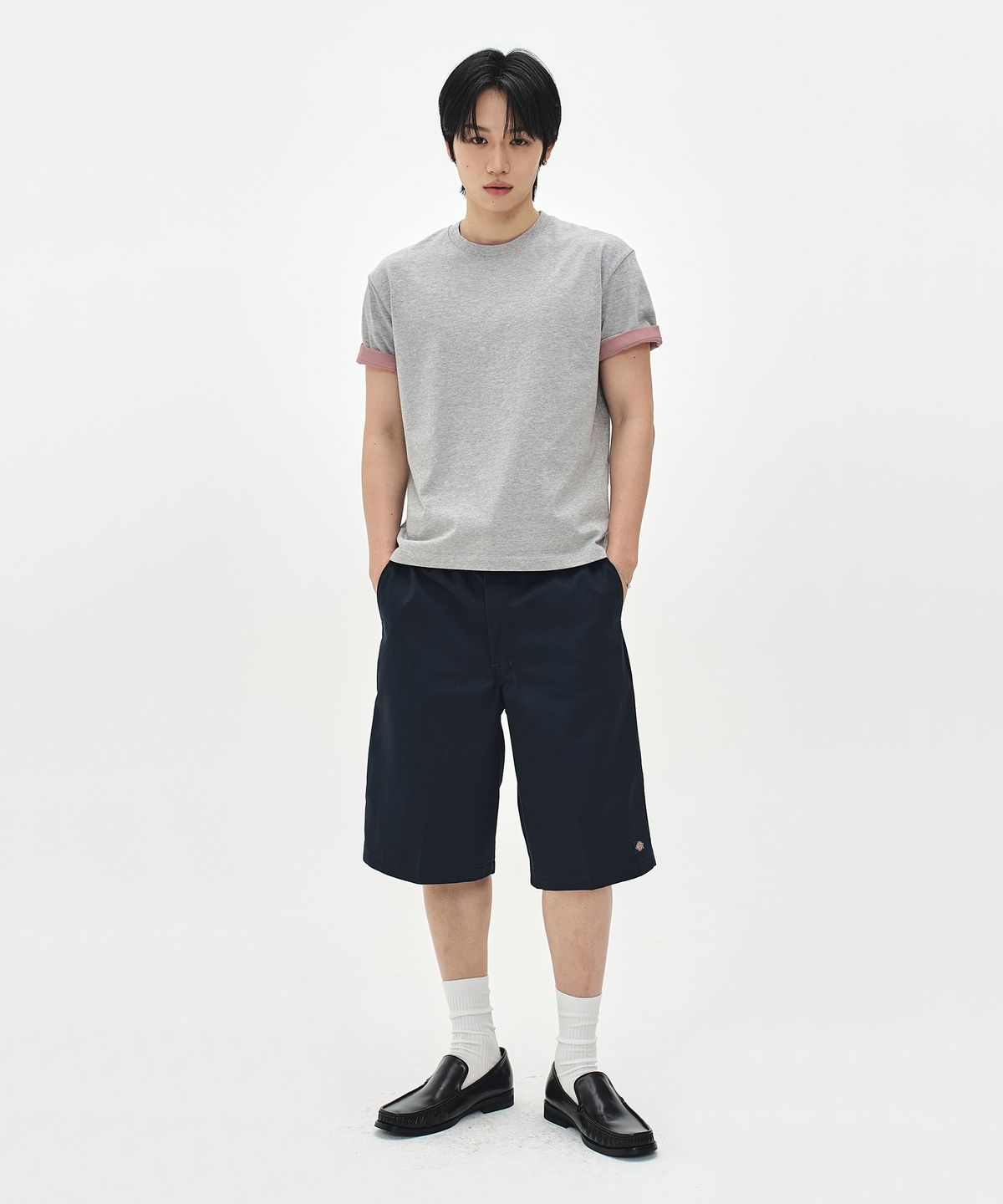 소버먼트(SOVERMENT) 데일리 소프트 체인 스티치 티셔츠[8 Color]
