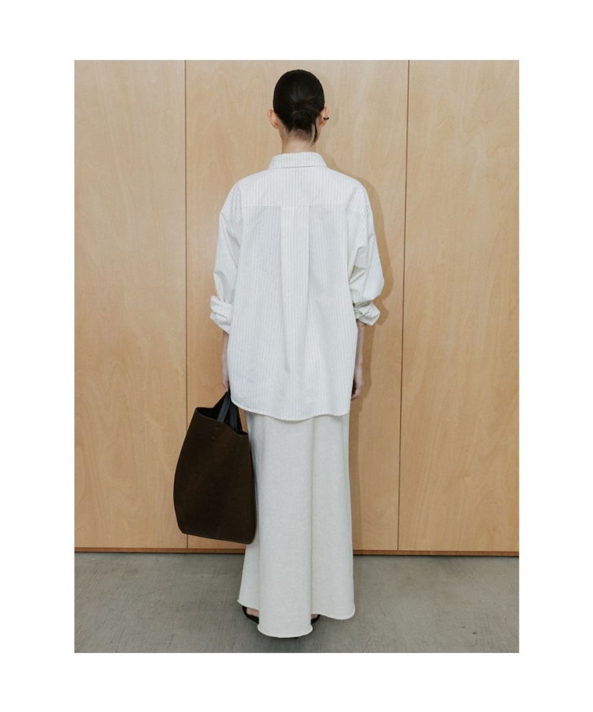 디애퍼처(THE APERTURE) Lombard Shirt  Beige (TA6464A01A)