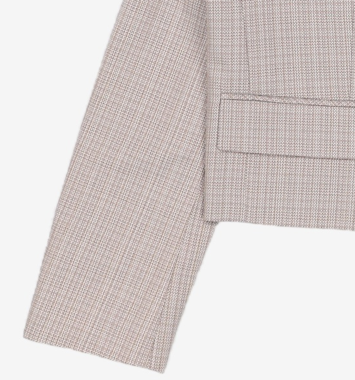 미쏘(MIXXO) 테일러드 싱글 크롭 자켓 MIWJKD301B S