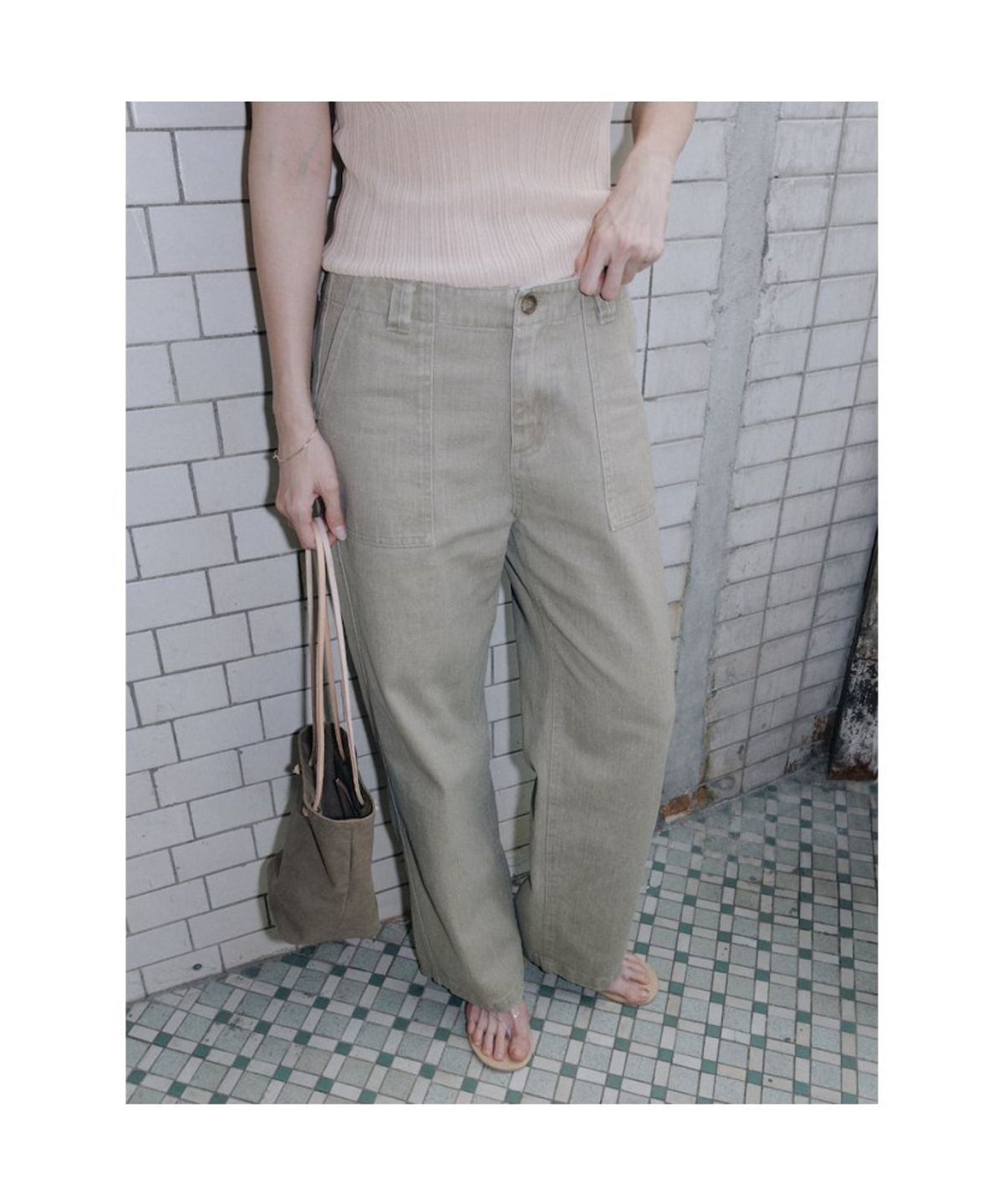 디애퍼처(THE APERTURE) Verona Bag  Beige (TA67D4A04A)