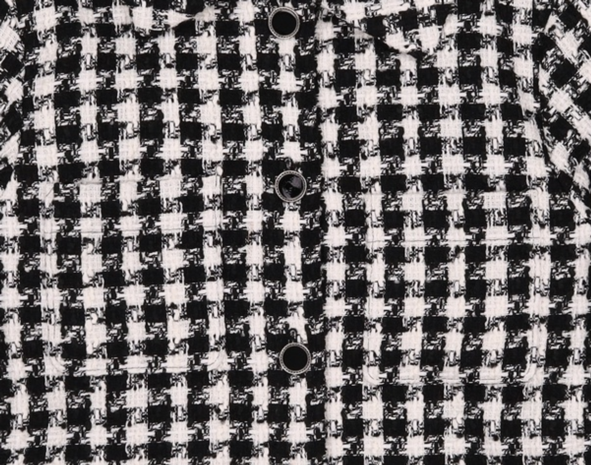 미쏘(MIXXO) 지도리패턴 트위드자켓 MIWJKCT15C M