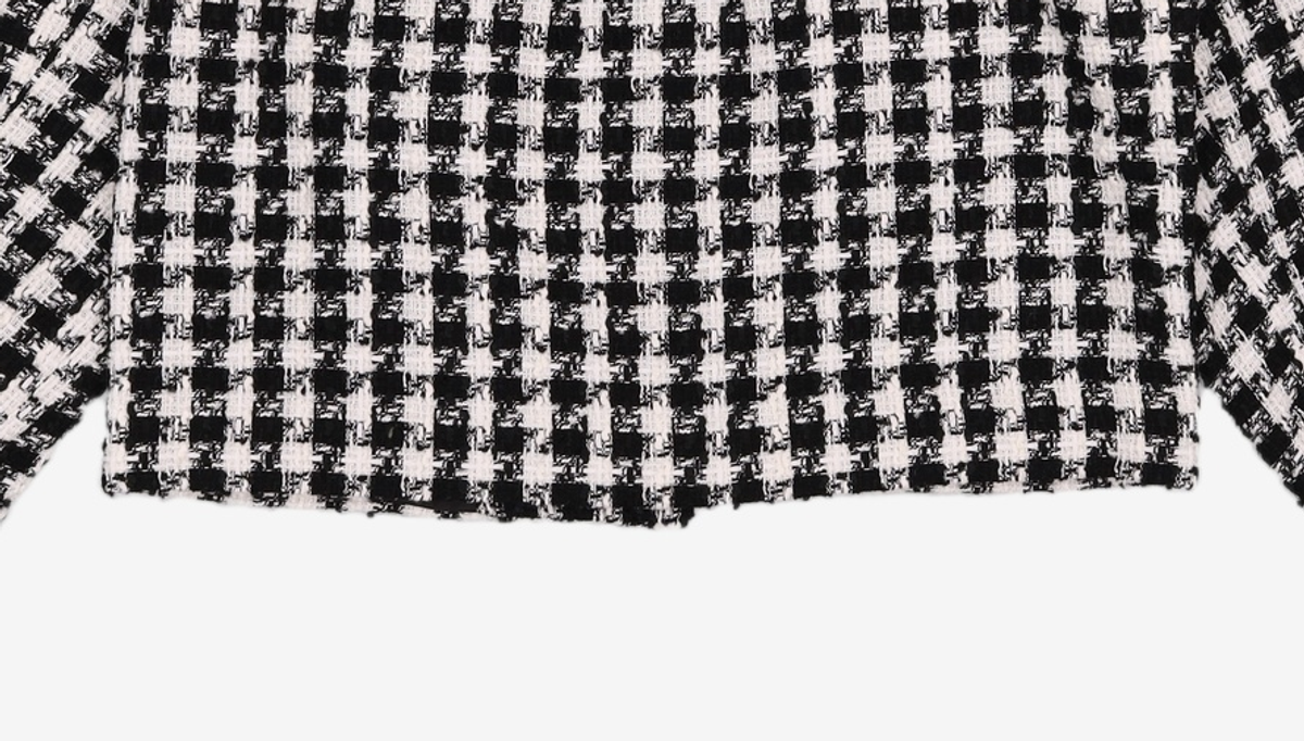 미쏘(MIXXO) 지도리패턴 트위드자켓 MIWJKCT15C M