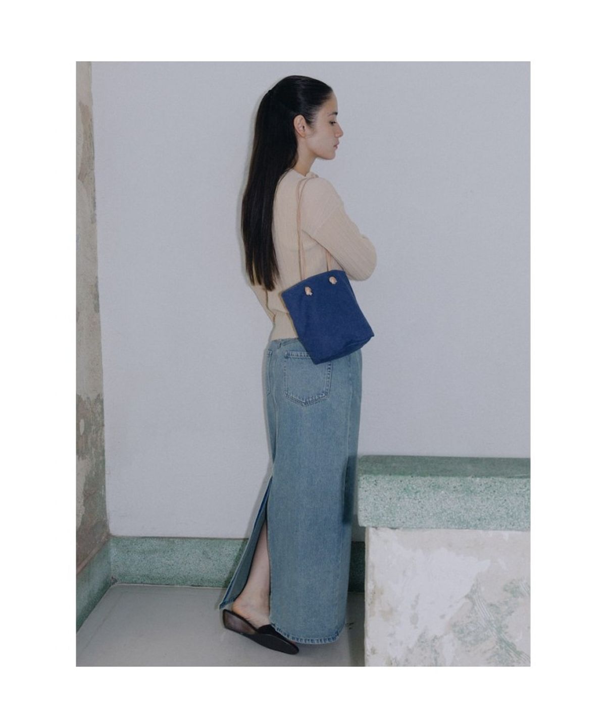 디애퍼처(THE APERTURE) Verona Bag  Blue (TA67D4A04P)
