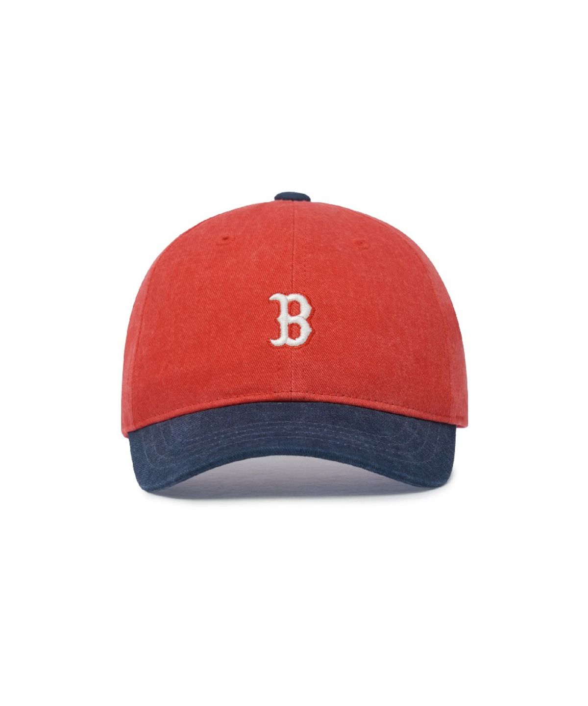 엠엘비 키즈(MLB KIDS) 베이비 피그먼트 배색 루키 볼캡 BOS (Red)