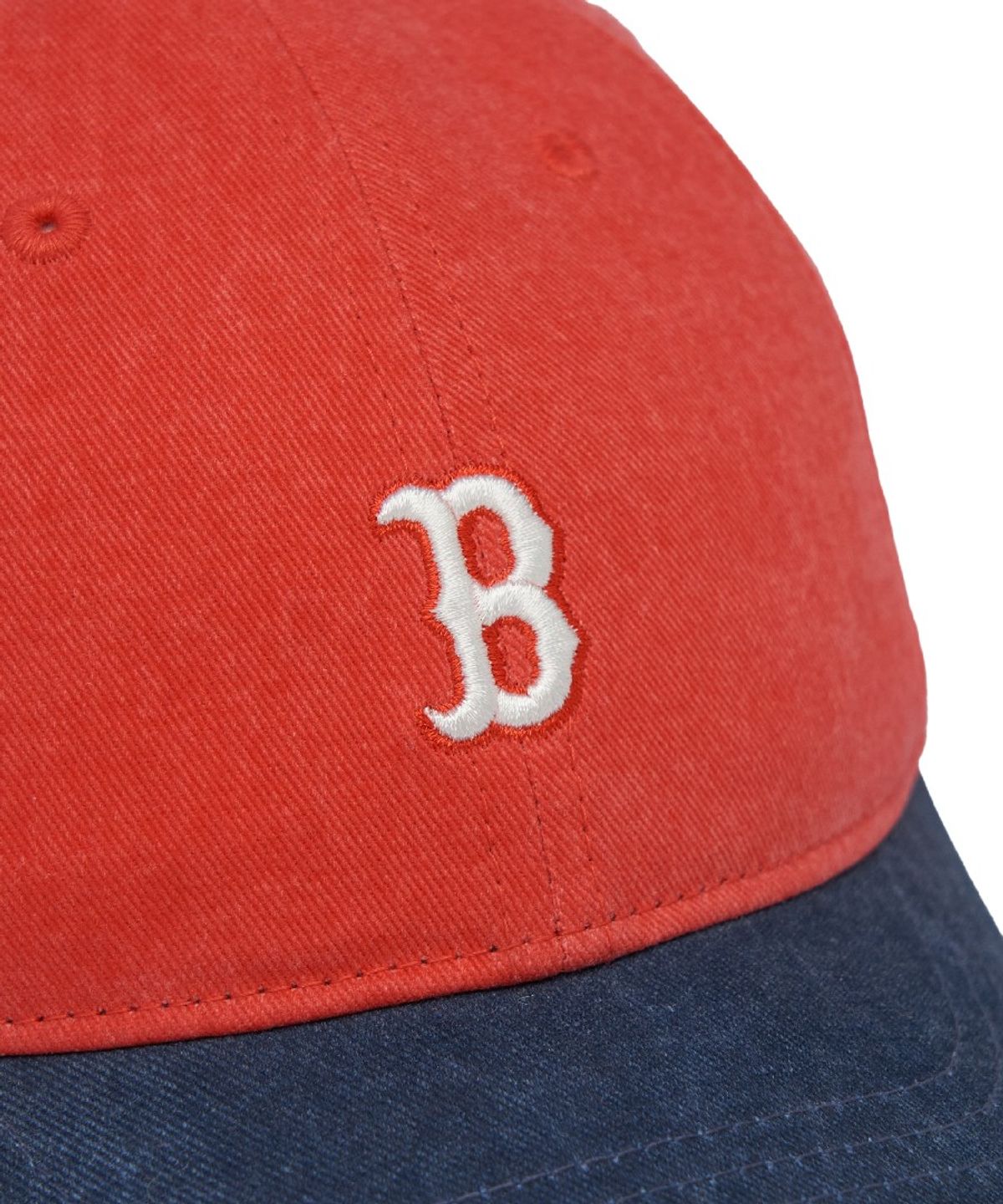 엠엘비 키즈(MLB KIDS) 베이비 피그먼트 배색 루키 볼캡 BOS (Red)