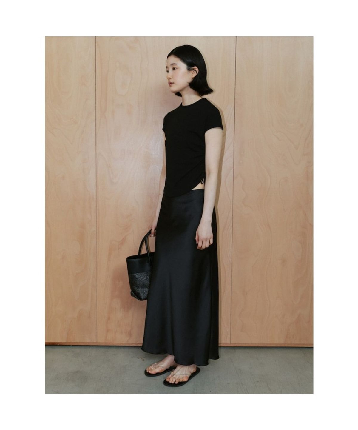 디애퍼처(THE APERTURE) Basket Rattan Bag  Black (TA67D4A025)
