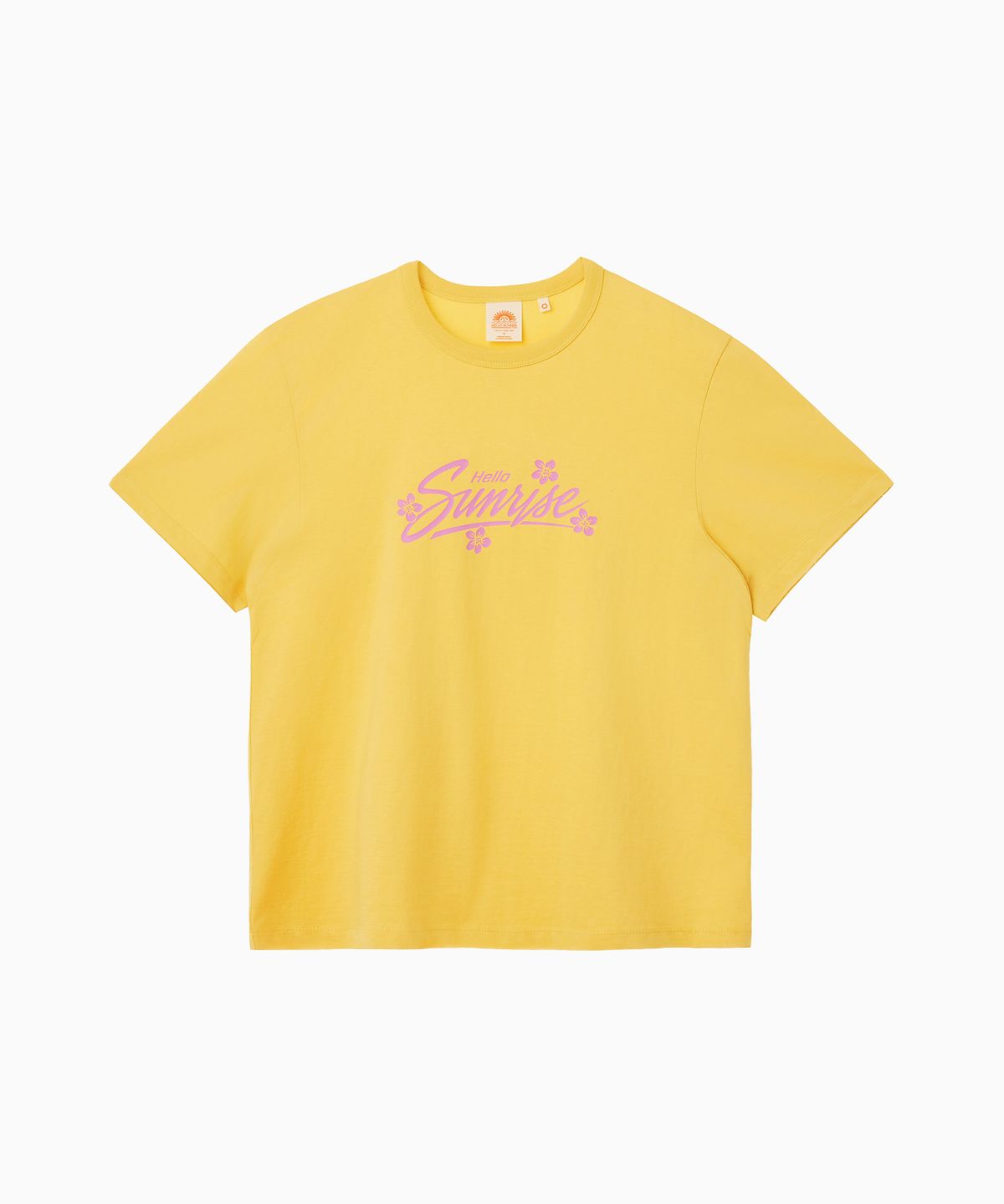 헬로 선라이즈(HELLO SUNRISE) HS Sunrise Bloom Tee_Yellow