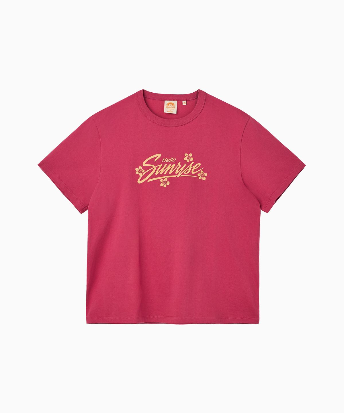 헬로 선라이즈(HELLO SUNRISE) HS Sunrise Bloom Tee_Magenta Pink