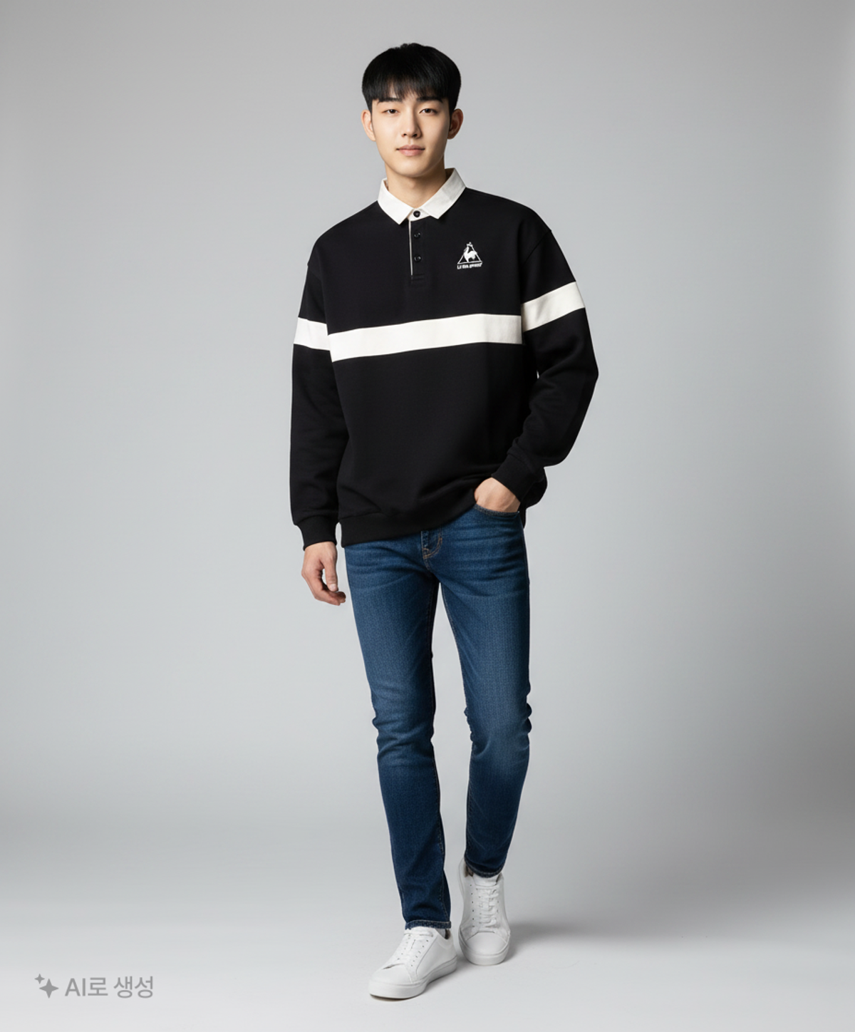 르꼬끄 스포르티브(LE COQ SPORTIF) 피케/카라 티셔츠 XL