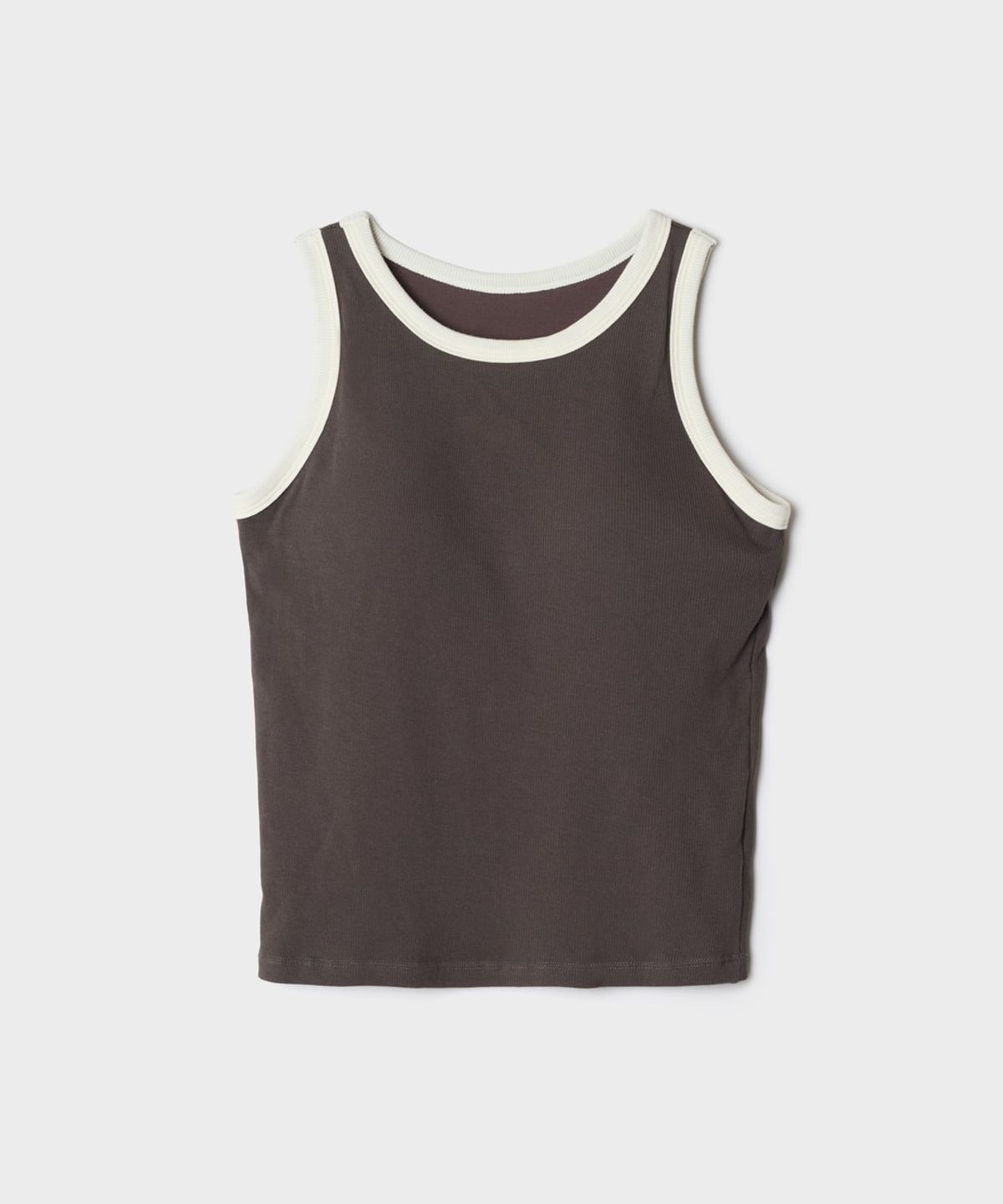 스파오(SPAO) [BRA-IN] 골지 민소매 티 (RE)_SPRNG37G22