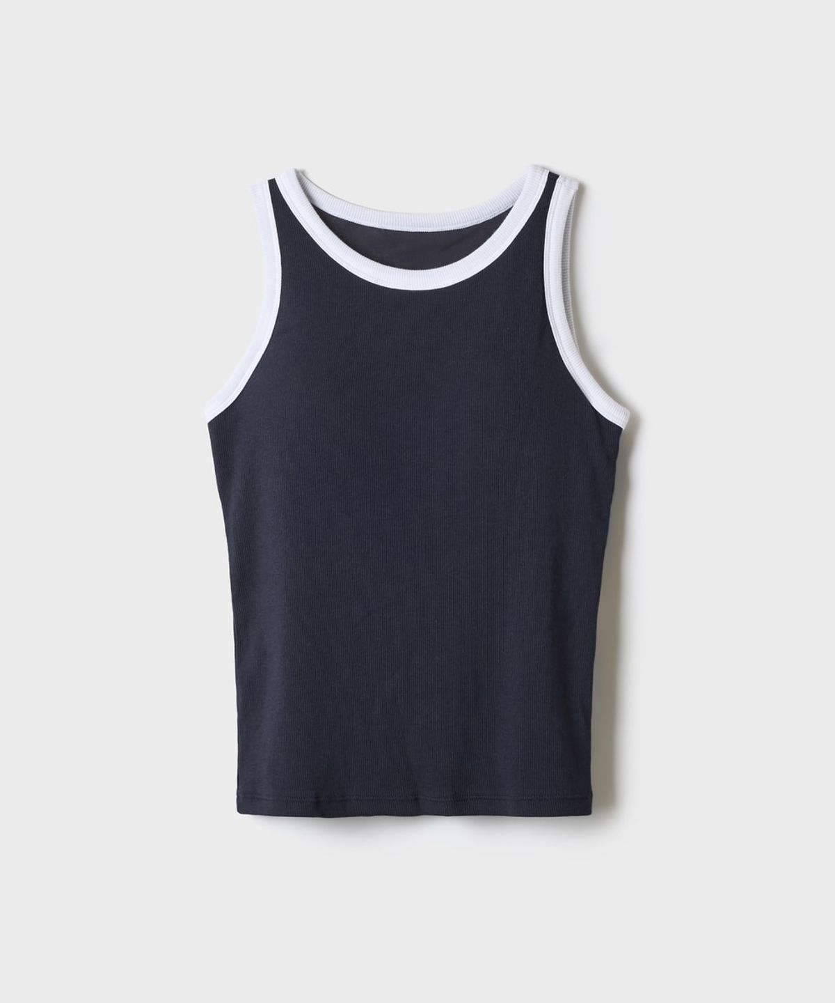 스파오(SPAO) [BRA-IN] 골지 민소매 티 (RE)_SPRNG37G22
