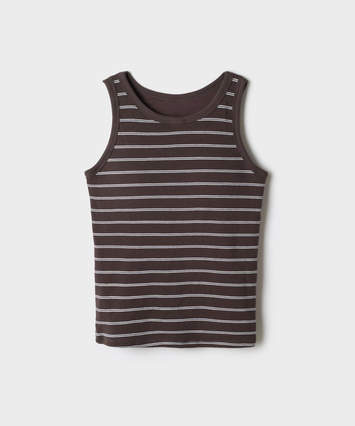 스파오(SPAO) [BRA-IN] 골지 민소매 티 (RE)_SPRNG37G22