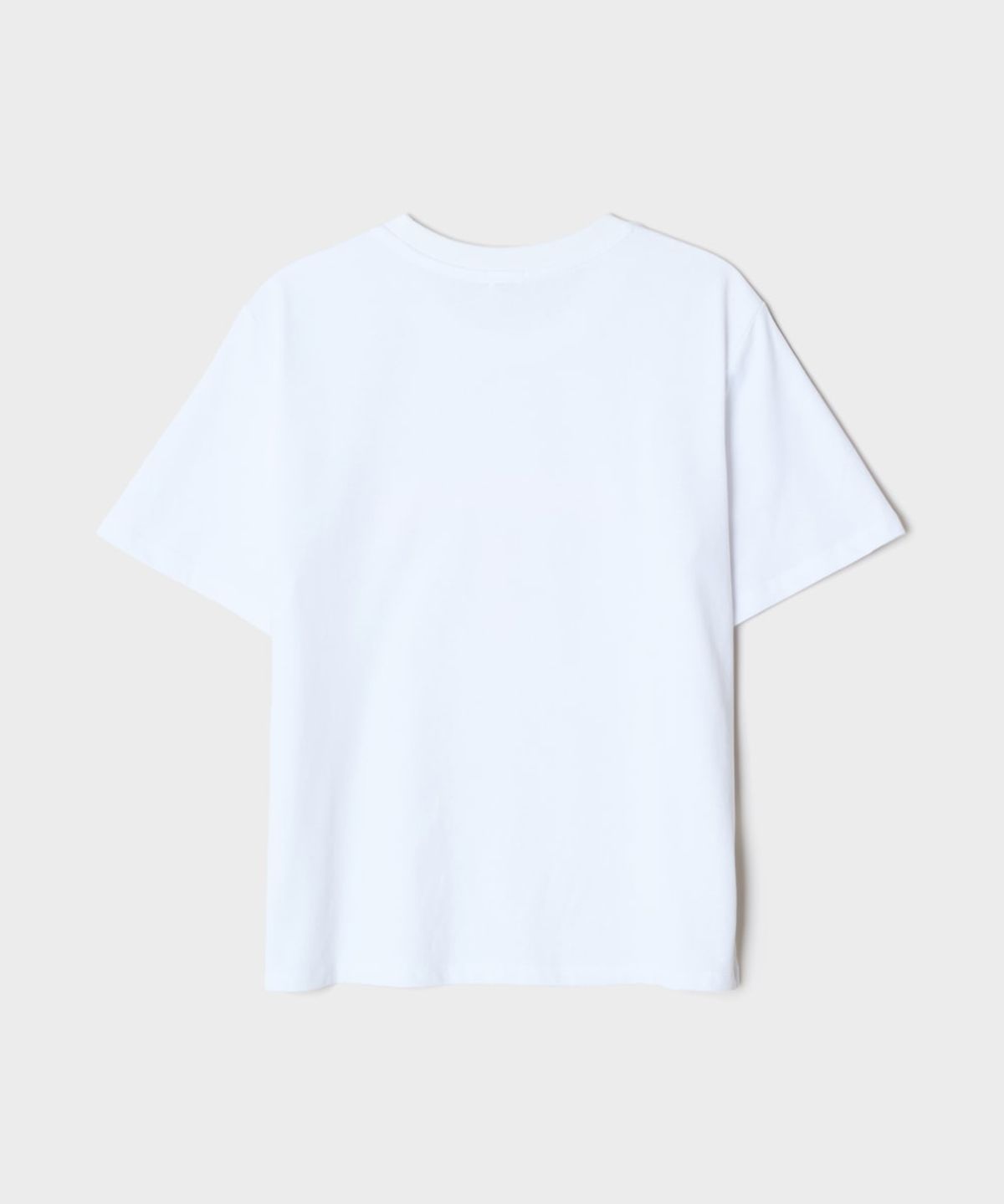 스파오(SPAO) [다마고치] 엔젤 세미 크롭 반팔 티셔츠(White)_SPRLG37U23