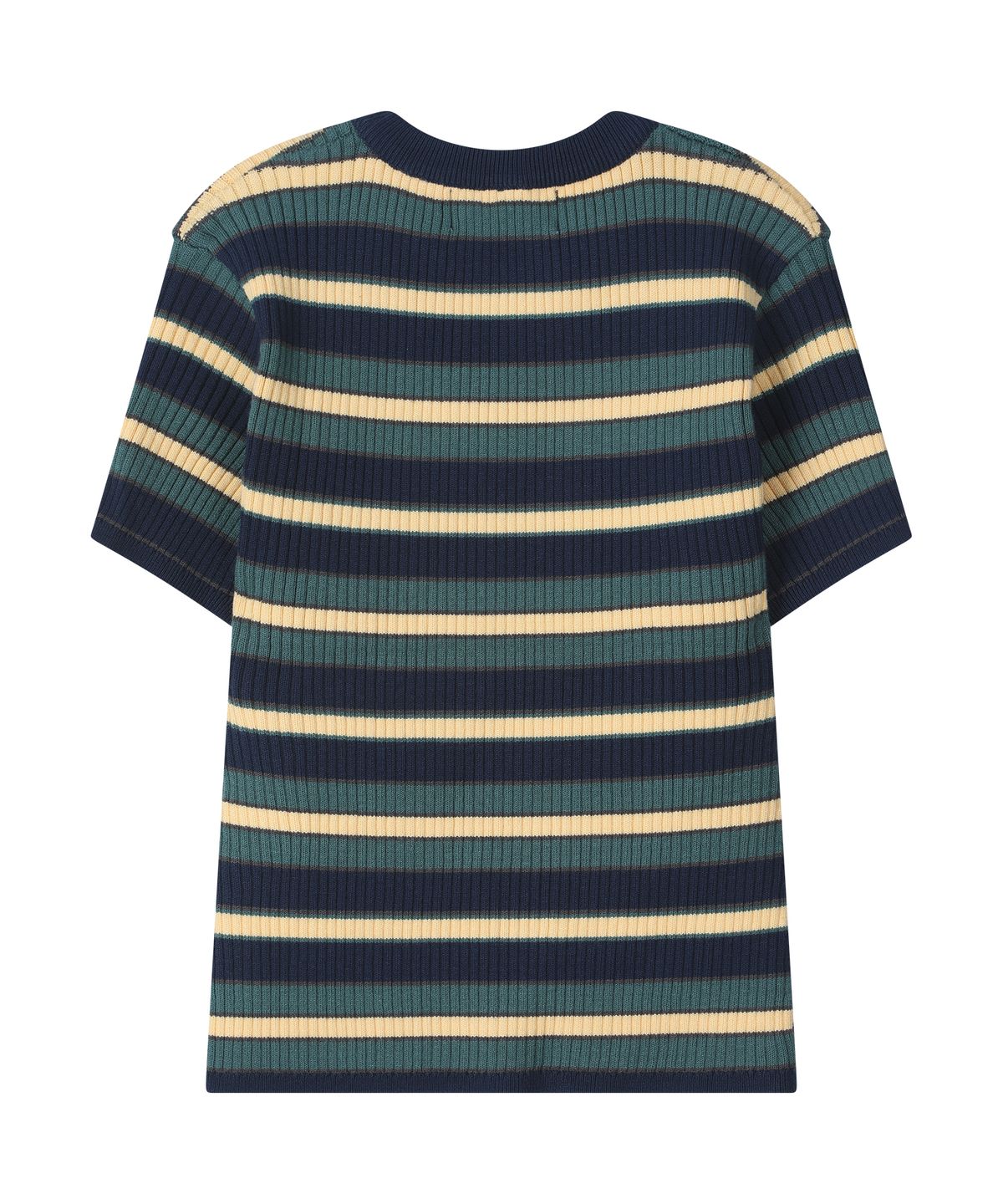 선데이후르츠마켓(SUNDAY FRUIT MARKET) SUN RIB STRIPE TEE NAVY