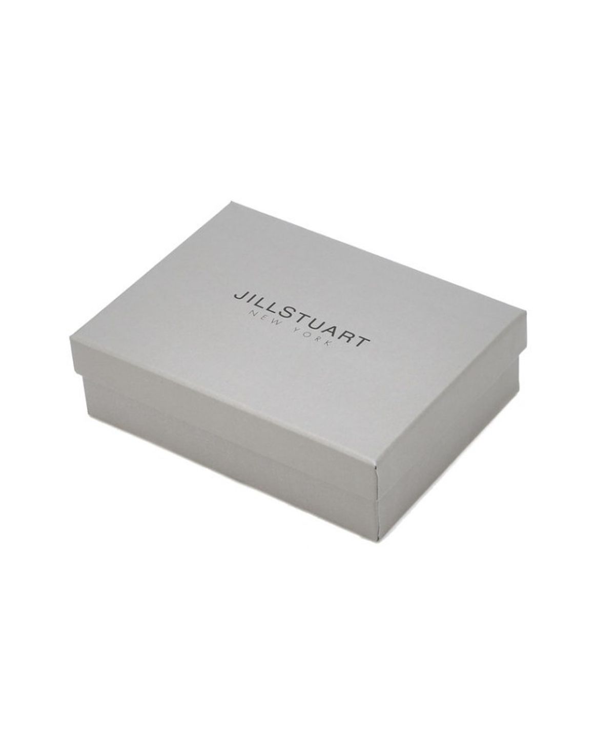 질스튜어트 맨 액세서리(JILLSTUART MEN ACC) 블랙 로고장식 소가죽 반지갑 JUWA6F704BK